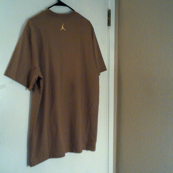 NEW AIR JORDAN "MJ MVP Jumpman Tee" MEN'S ARCHAEO BROWN T-SHIRT LARGE FZ1919-223 - Picture 7 of 8